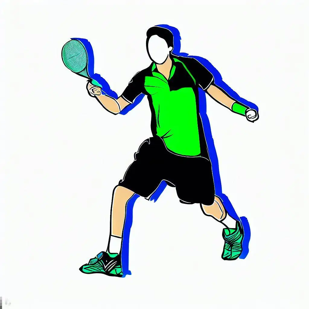 joueur de badminton